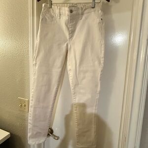 NWOT Lucky Brand Jeans Ava Skinny Women’s Size 29 White Stretch Denim